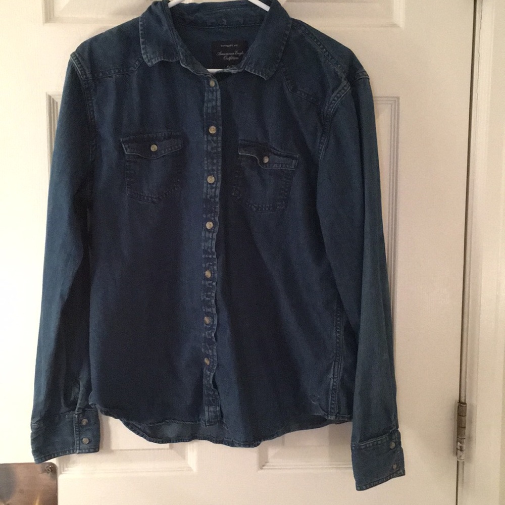 American Eagle denim top
